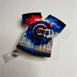 Chicago Cubs badge reel! Nurse, healthcare.